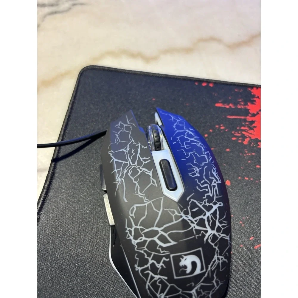Mambasnake Liger T11 Wired Gaming Mouse Including Mouse Pad USB Cable
